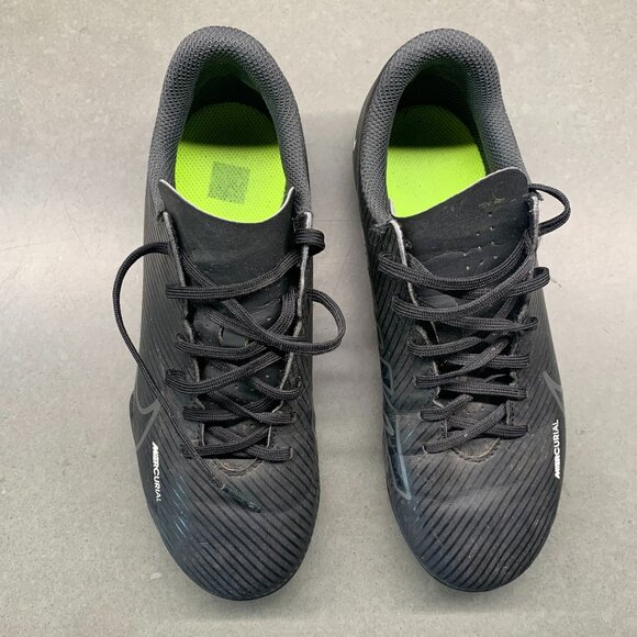 Nike Other - Nike Mercurial Firm-Ground Soccer Cleats – Black/Volt – Size 4.5Y